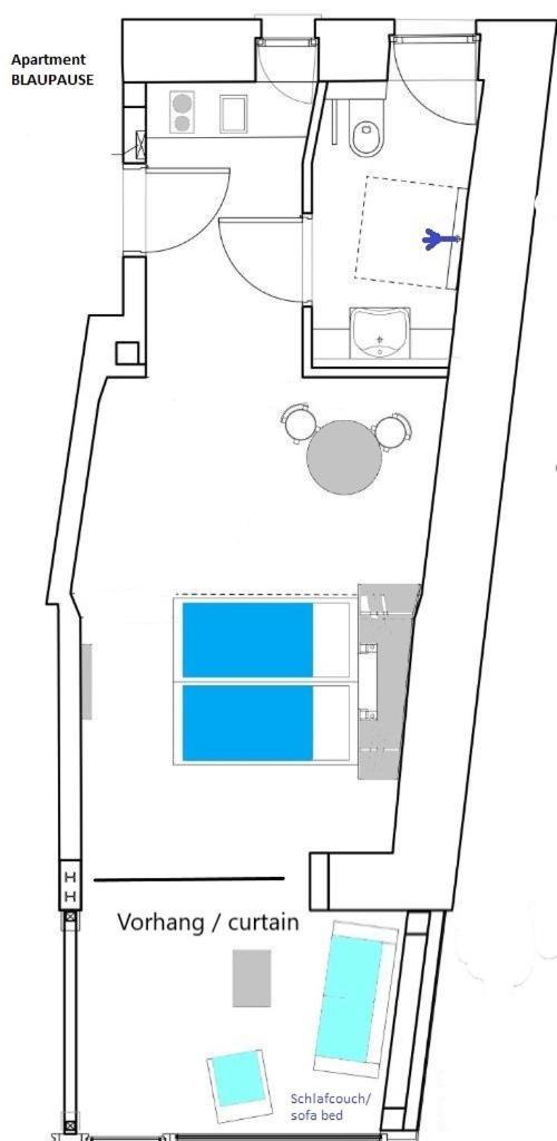 1463 Apartmenthaus Karlsruhe Eksteriør billede