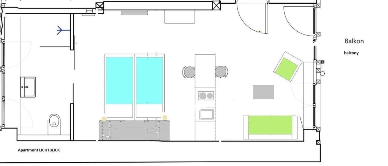 1463 Apartmenthaus Karlsruhe Eksteriør billede