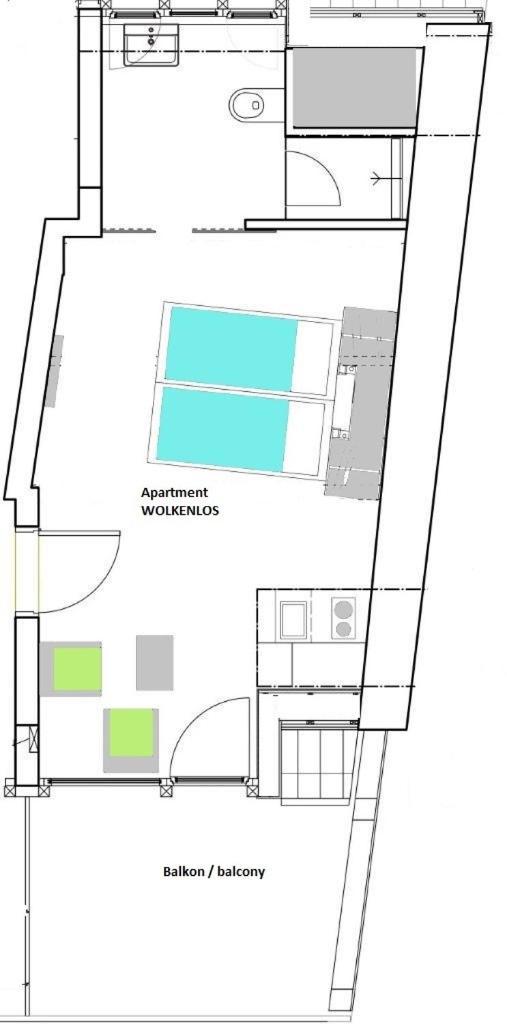1463 Apartmenthaus Karlsruhe Eksteriør billede